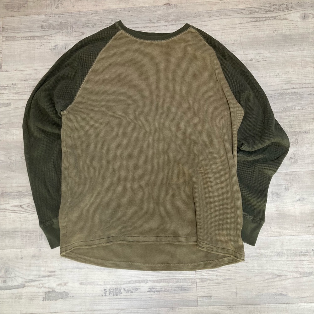 Vintage Green Old Navy Thermal Long Sleeve - Size XL